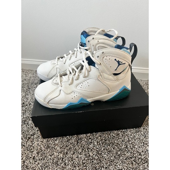 Jordan 7 Retro french blue size 4.5Y w/ original box - Picture 1 of 8